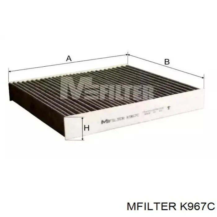 K967C Mfilter filtr kabiny