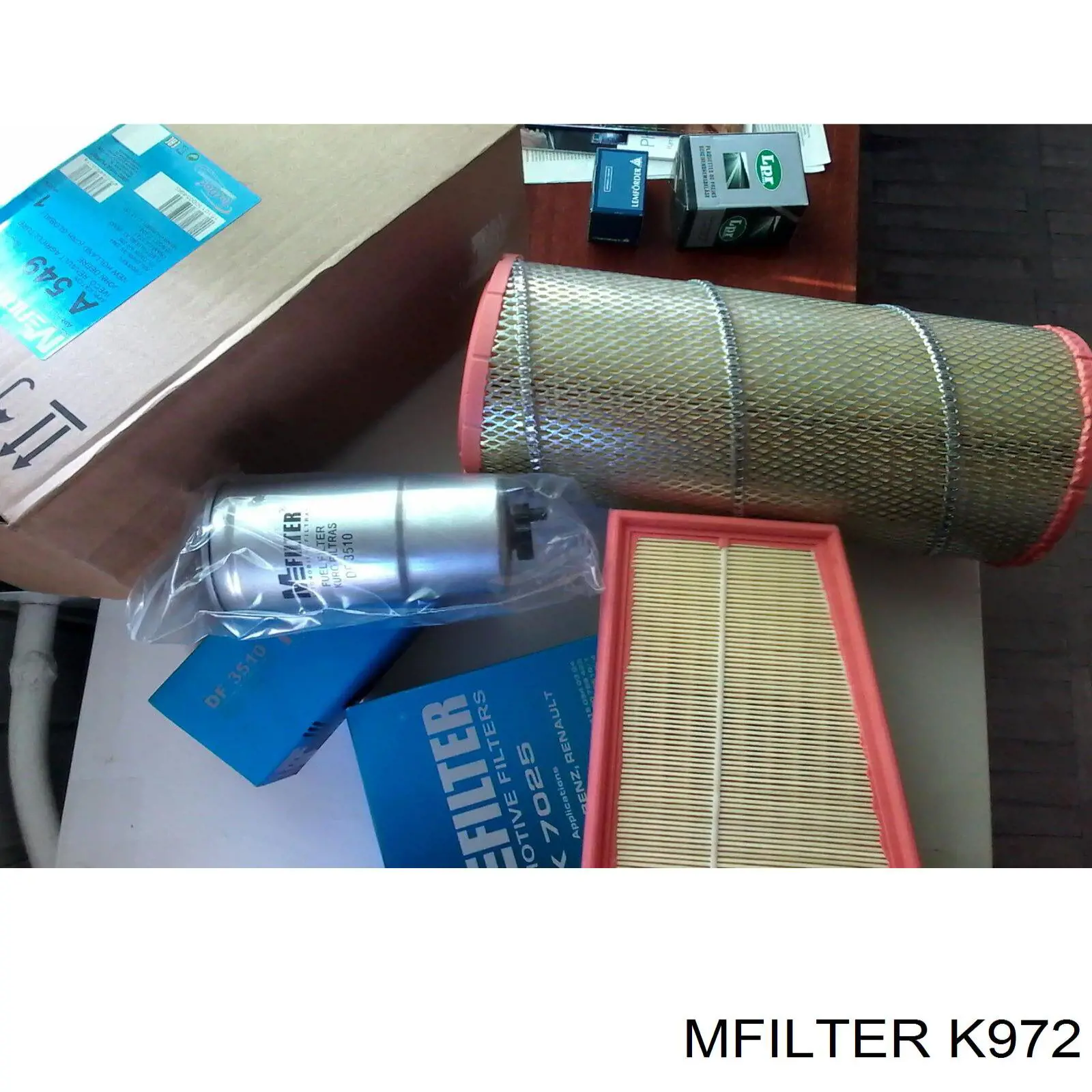 Do koszyka K972 Mfilter Filtr kabiny