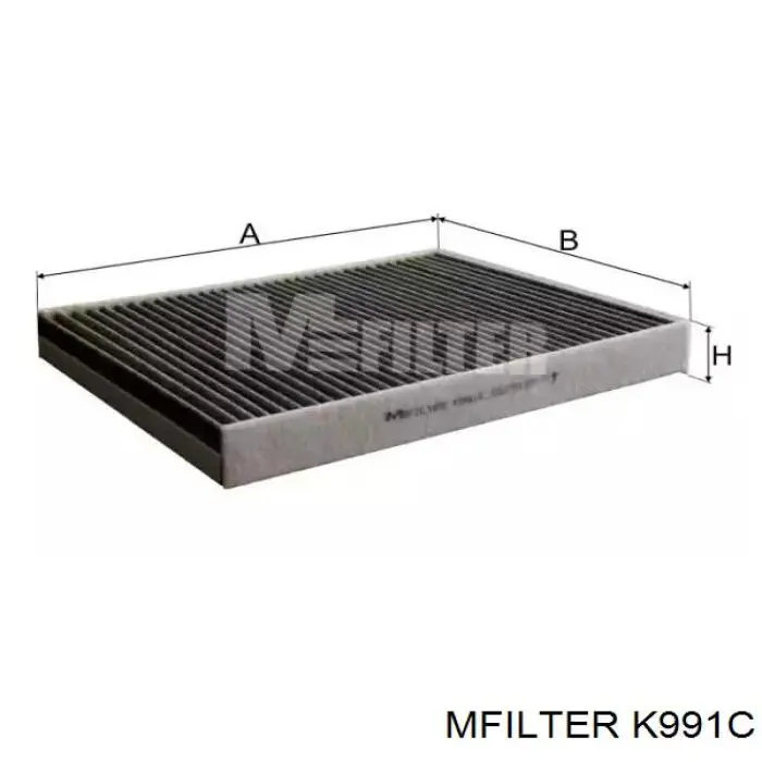 K991C Mfilter filtr kabiny