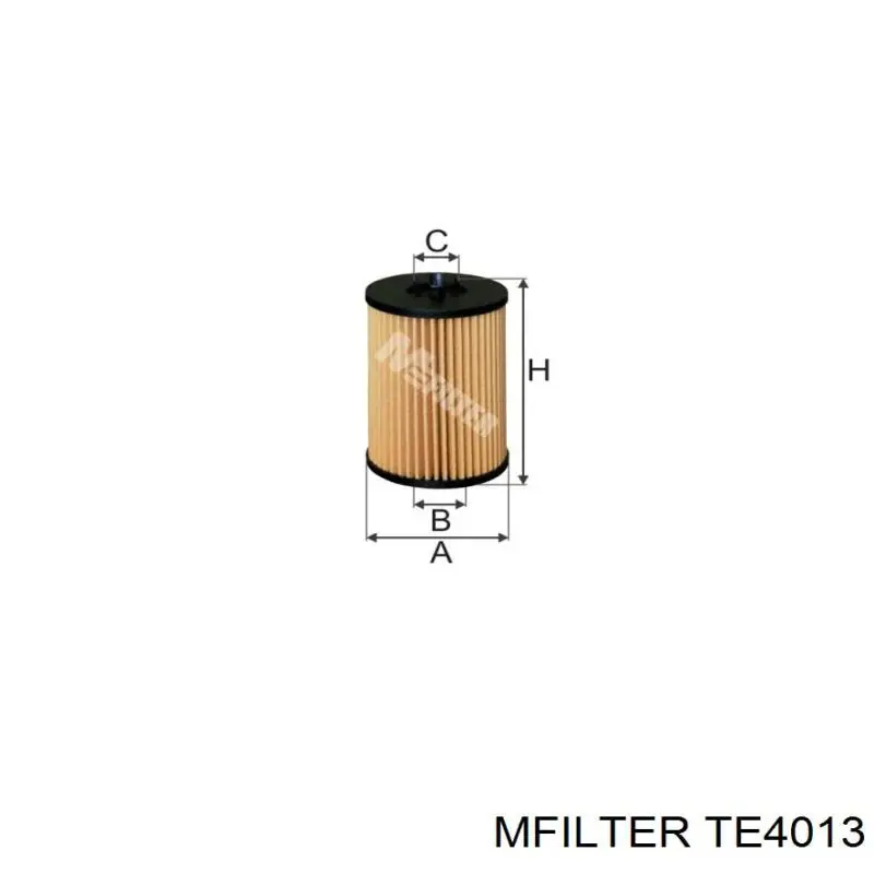 TE 4013 Mfilter filtr oleju