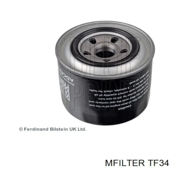Filtr oleju Mfilter TF34 cena, od 5,65 USD
