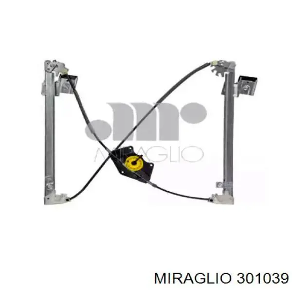 301039 Miraglio Mechanizm podnoszenia szyby drzwi przednich prawych