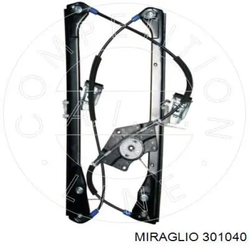 Do koszyka 301040 Miraglio Mechanizm podnoszenia szyby drzwi przednich lewych