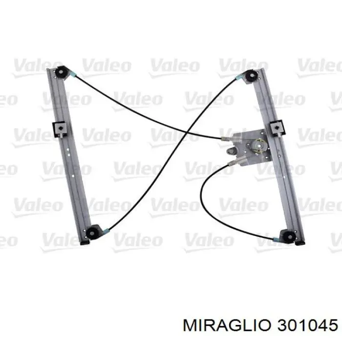 Mechanizm podnoszenia szyby drzwi przednich prawych Miraglio 301045 cena, od 27,73 USD