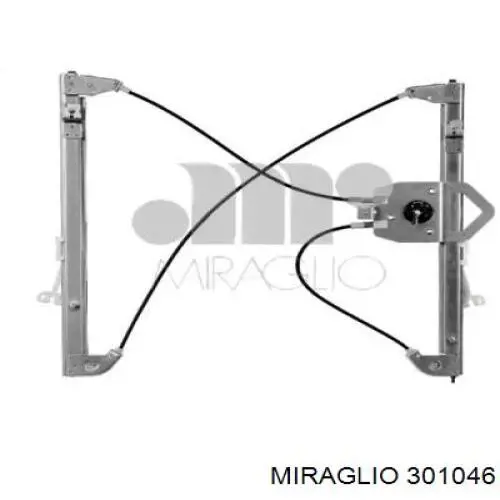 Mechanizm podnoszenia szyby drzwi przednich lewych Miraglio 301046 cena, od 44,19 USD