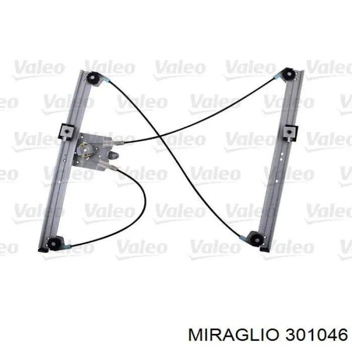 Do koszyka 301046 Miraglio Mechanizm podnoszenia szyby drzwi przednich lewych