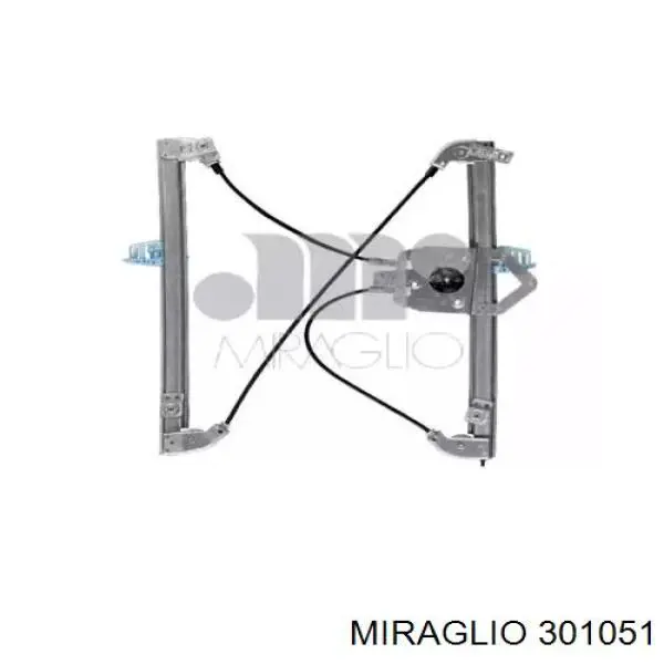 301051 Miraglio Mechanizm podnoszenia szyby drzwi przednich prawych