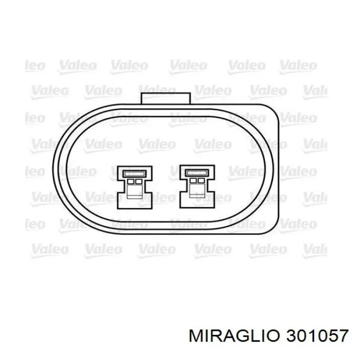 Do koszyka 301057 Miraglio Mechanizm podnoszenia szyby drzwi przednich prawych