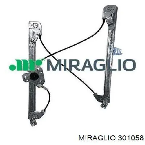 Mechanizm podnoszenia szyby drzwi przednich lewych 5050336 Autotechteile