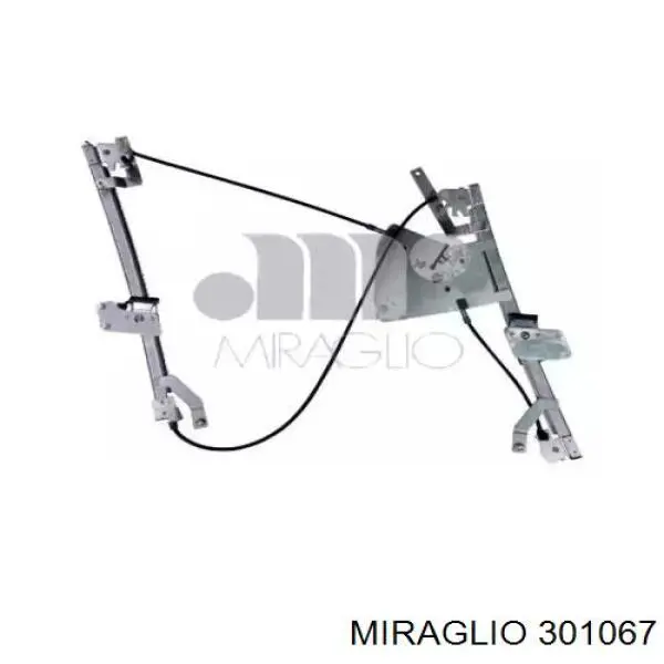Mechanizm podnoszenia szyby drzwi przednich prawych 130004008 Depo/Loro/Abakus