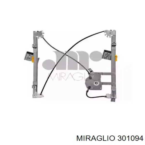 Do koszyka 301094 Miraglio Mechanizm podnoszenia szyby drzwi przednich prawych