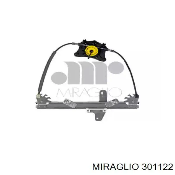 Mechanizm podnoszenia szyby drzwi tylnych prawych Miraglio 301122 cena, od 61,25 USD