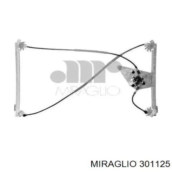 Mechanizm podnoszenia szyby drzwi przednich lewych Miraglio 301125 cena, od 42,32 USD