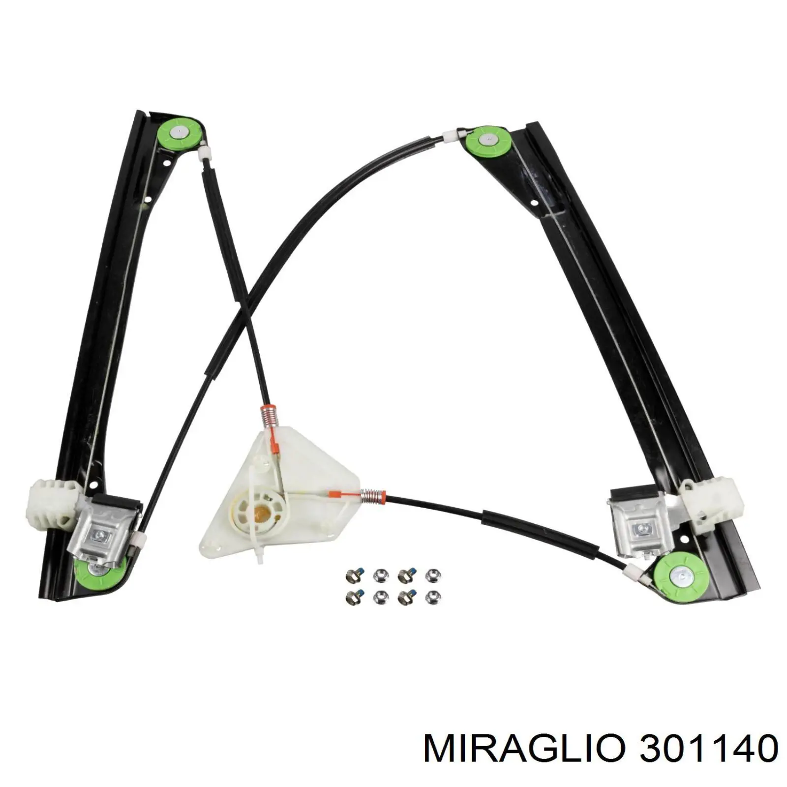 Do koszyka 301140 Miraglio Mechanizm podnoszenia szyby drzwi przednich prawych