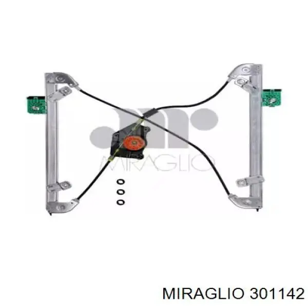 Mechanizm podnoszenia szyby drzwi przednich prawych Miraglio 301142 cena, od 53,91 USD