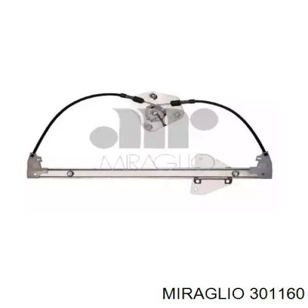 301160 Miraglio Mechanizm podnoszenia szyby drzwi przednich prawych