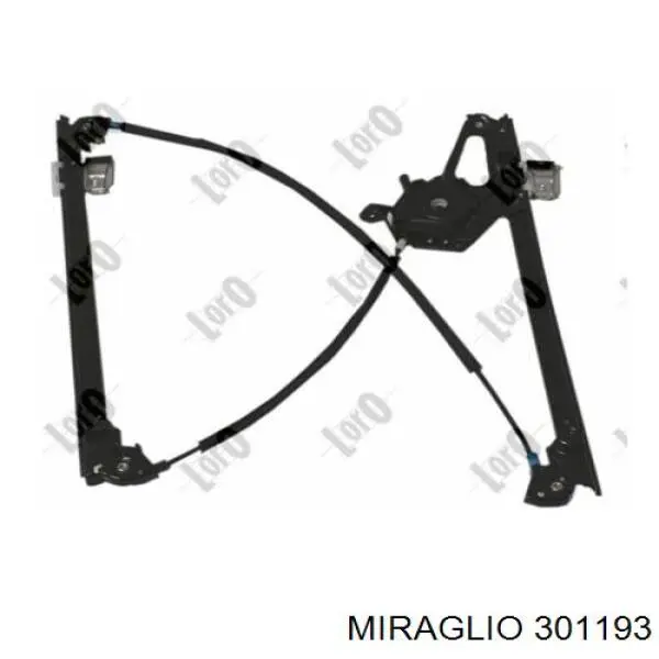 Do koszyka 301193 Miraglio Mechanizm podnoszenia szyby drzwi przednich lewych