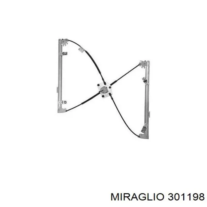 Mechanizm podnoszenia szyby drzwi przednich prawych Miraglio 301198 cena, od 46,48 USD