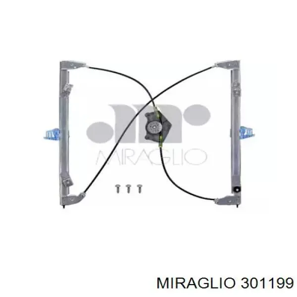301199 Miraglio Mechanizm podnoszenia szyby drzwi przednich lewych