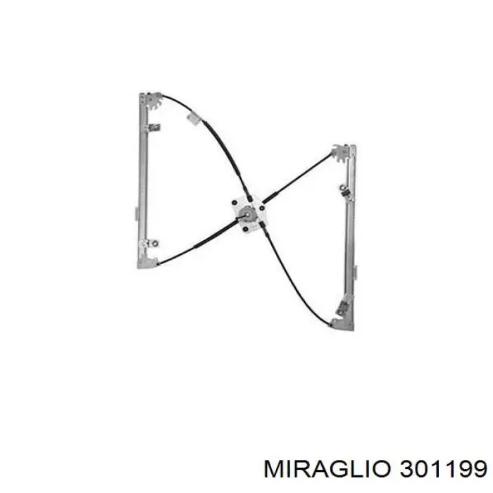 Mechanizm podnoszenia szyby drzwi przednich lewych Miraglio 301199 cena, od 51,08 USD
