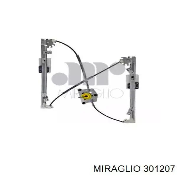 301207 Miraglio Mechanizm podnoszenia szyby drzwi przednich lewych
