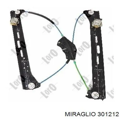 Mechanizm podnoszenia szyby drzwi przednich prawych Miraglio 301212 cena, od 43,52 USD