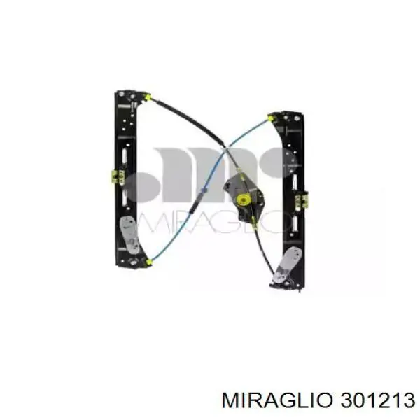 7N0837461 VAG Mechanizm podnoszenia szyby drzwi przednich lewych