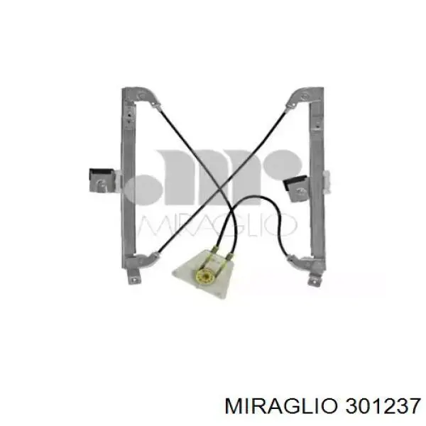 Do koszyka 301237 Miraglio Mechanizm podnoszenia szyby drzwi przednich lewych