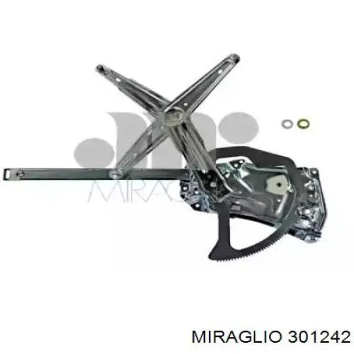 301242 Miraglio Mechanizm podnoszenia szyby drzwi przednich prawych