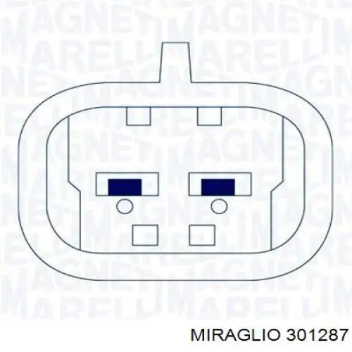 Do koszyka 301287 Miraglio Mechanizm podnoszenia szyby drzwi przednich lewych