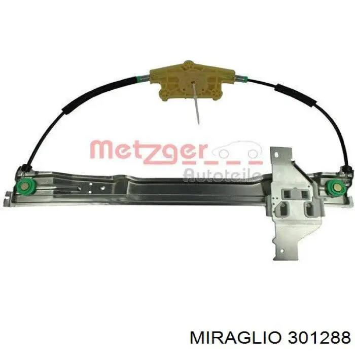 Mechanizm podnoszenia szyby drzwi przednich prawych Miraglio 301288 cena, od 38,78 USD