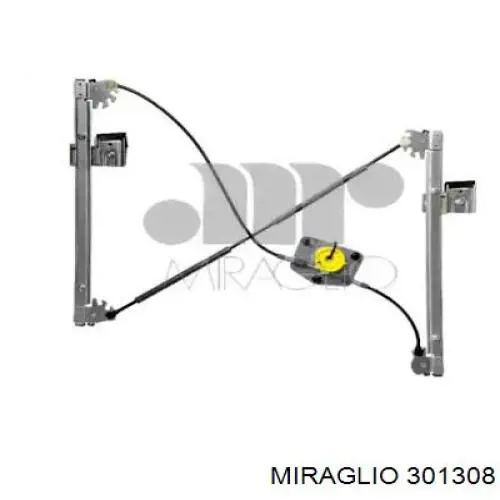 Do koszyka 301308 Miraglio Mechanizm podnoszenia szyby drzwi przednich prawych