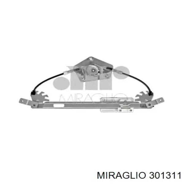 Do koszyka 301311 Miraglio Mechanizm podnoszenia szyby drzwi tylnych lewych