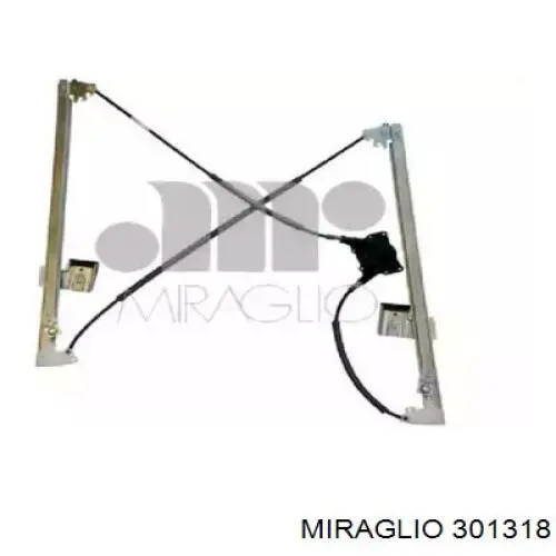 301318 Miraglio Mechanizm podnoszenia szyby drzwi przednich prawych
