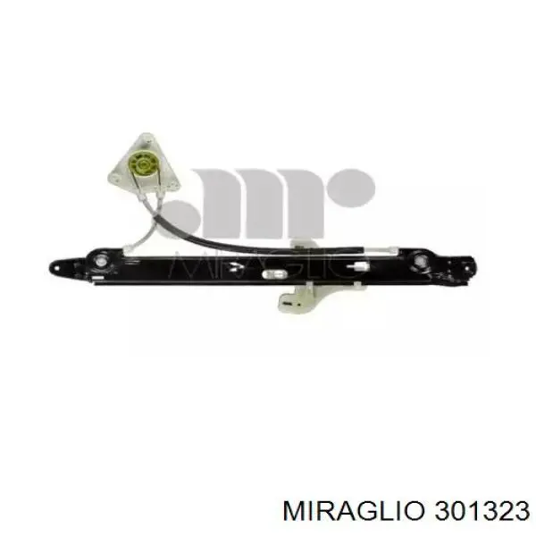 Mechanizm podnoszenia szyby drzwi tylnych lewych Miraglio 301323 cena, od 49,46 USD
