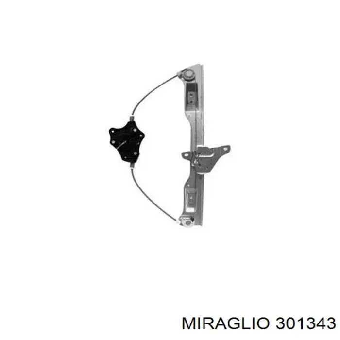 Do koszyka 301343 Miraglio Mechanizm podnoszenia szyby drzwi przednich prawych