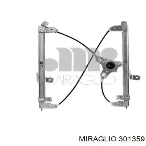 Mechanizm podnoszenia szyby drzwi przednich prawych Miraglio 301359 cena, od 88,53 USD