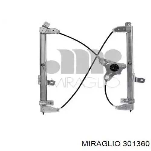 Mechanizm podnoszenia szyby drzwi przednich lewych Miraglio 301360 cena, od 87,27 USD