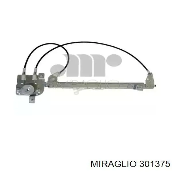 301375 Miraglio Mechanizm podnoszenia szyby drzwi tylnych prawych