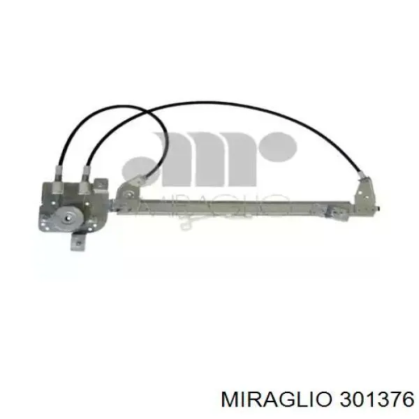 301376 Miraglio Mechanizm podnoszenia szyby drzwi tylnych lewych