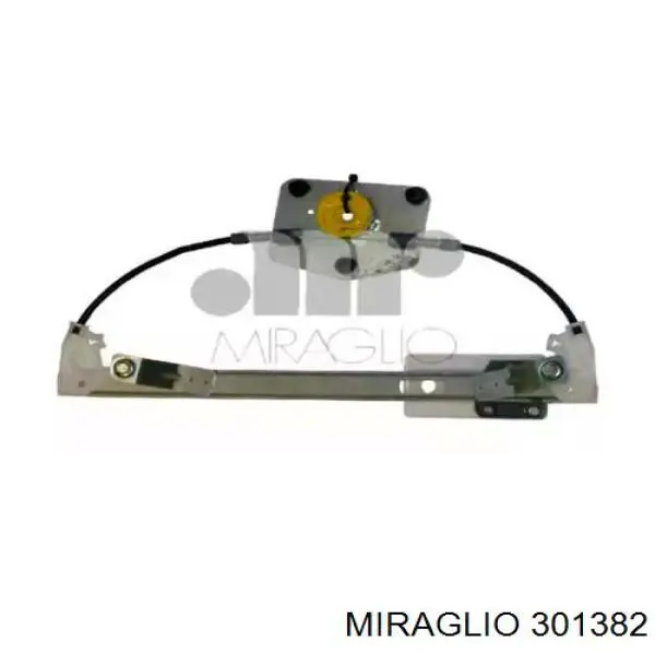 Mechanizm podnoszenia szyby drzwi tylnych lewych Miraglio 301382 cena, od 61,25 USD