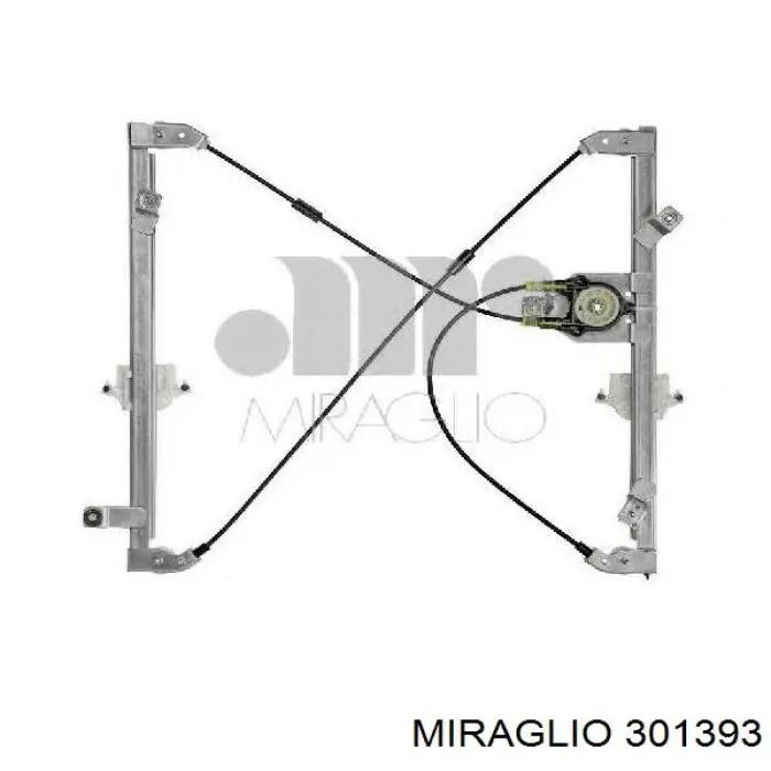Mechanizm podnoszenia szyby drzwi przednich prawych Miraglio 301393 cena, od 54,04 USD