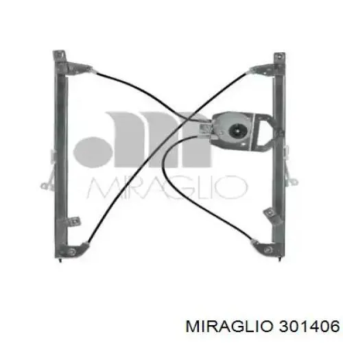 Do koszyka 301406 Miraglio Mechanizm podnoszenia szyby drzwi przednich lewych