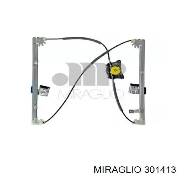 301413 Miraglio Mechanizm podnoszenia szyby drzwi przednich prawych