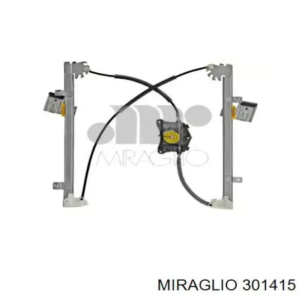 301415 Miraglio Mechanizm podnoszenia szyby drzwi przednich prawych