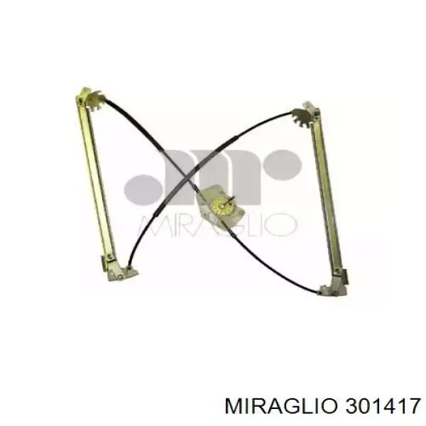 301417 Miraglio Mechanizm podnoszenia szyby drzwi przednich prawych