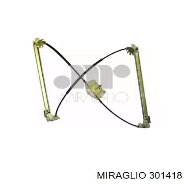 301418 Miraglio Mechanizm podnoszenia szyby drzwi przednich lewych