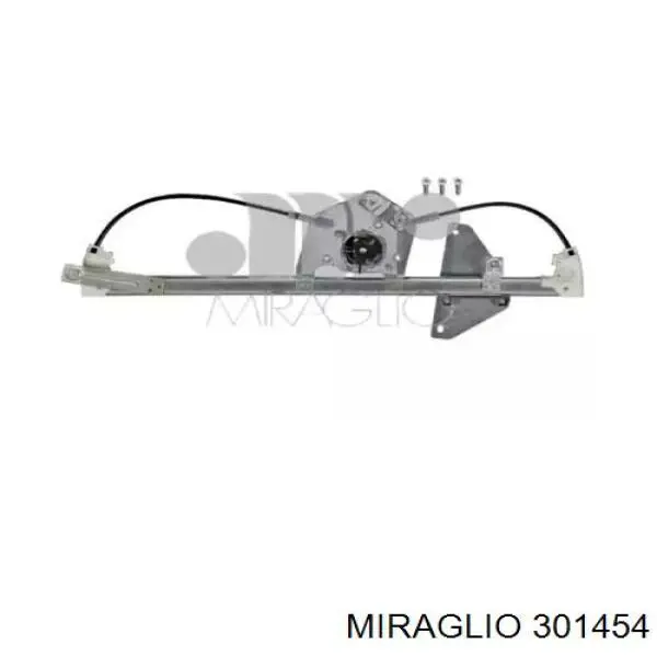 301454 Miraglio Mechanizm podnoszenia szyby drzwi przednich lewych