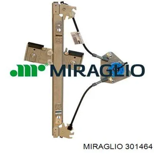 Mechanizm podnoszenia szyby drzwi przednich lewych Miraglio 301464 cena, od 50,00 USD