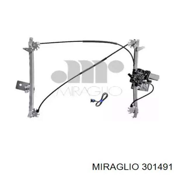 9221G8 Peugeot/Citroen Mechanizm podnoszenia szyby drzwi przednich lewych